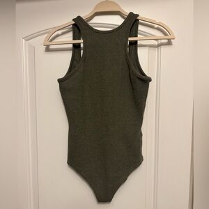 Reebok Kids Dark Green Bodysuit